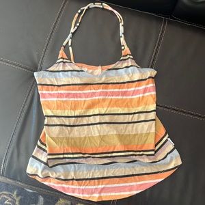 RVCA striped tank top